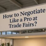How to negotiate like a pro at trade fairs