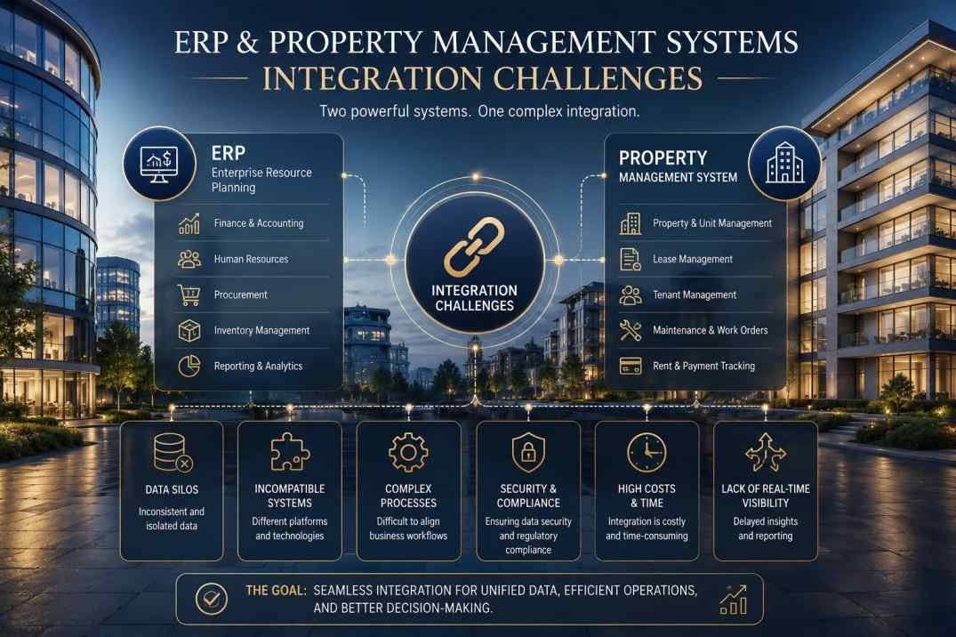 ERP property management integration