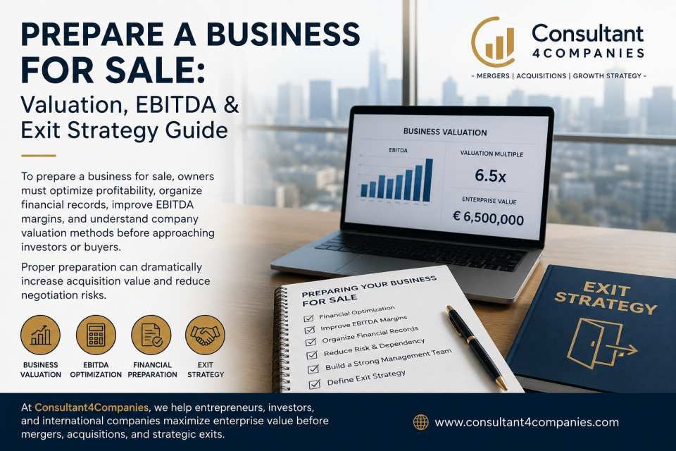 Prepare a business for sale